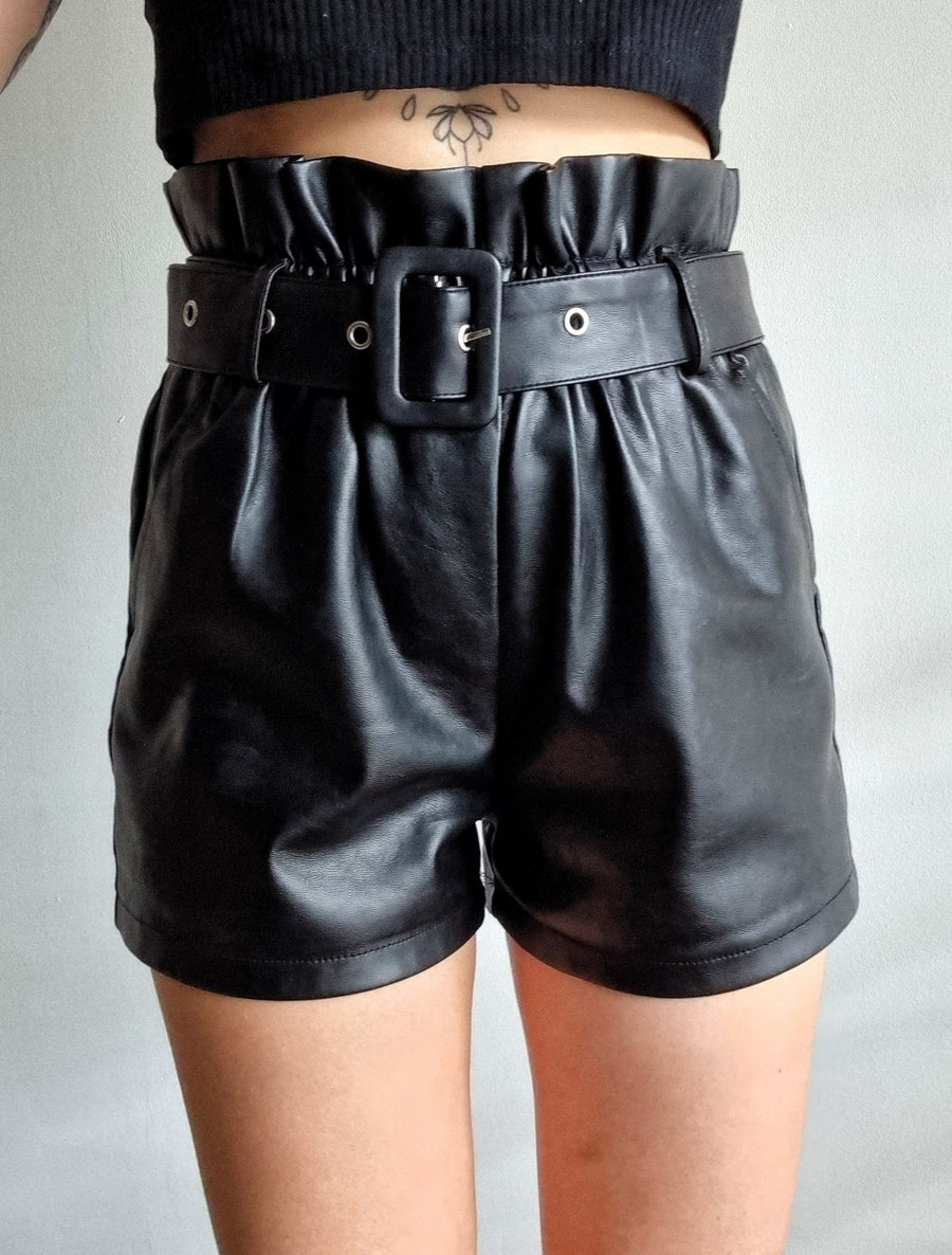 SHORT noir "Soline"